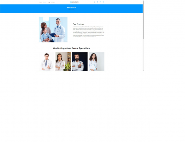 многостроничный сайт адаптивная верстка