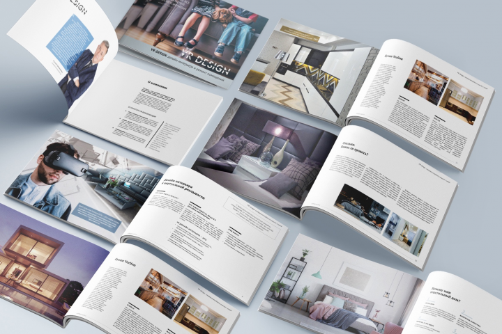 Верстка каталога-презентации