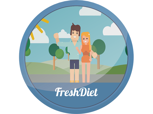 Персонажная анимация, Fresh Diet