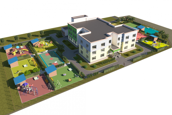 ДДУ на 160 мест. Зд макет