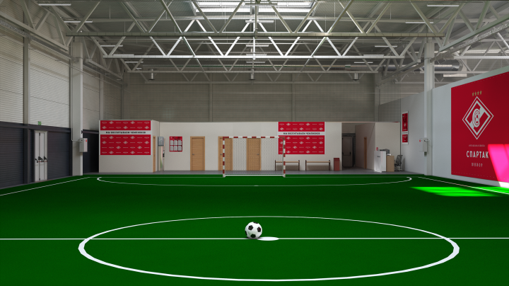 Декатлон - клуб Спартак футбольный корт