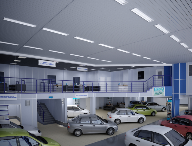 Визуализация ДЦ ПАРНАС  2015 год