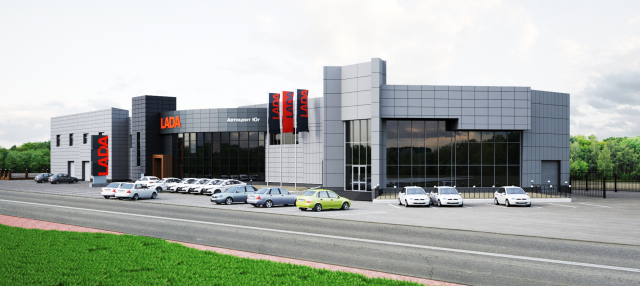 Автосалон ОАО ВАЗ  г. Барнаул  Автоцентр Юг