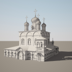 Соборный храм Сретенского монастыря в Москве