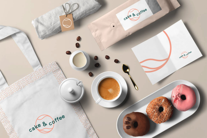 Фирменный стиль cake & Coffee