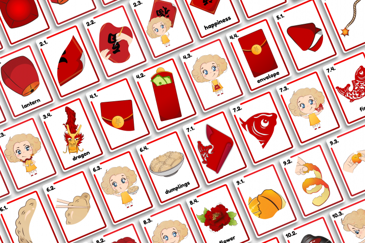 Набор флешкарт "Chinese New Year" для изучения английского