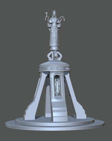 3d модель Екатерина Великомученица, Краснодар