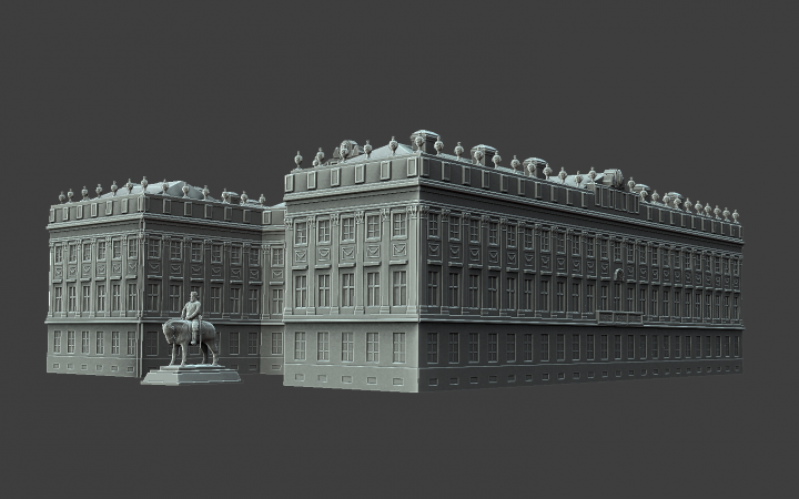 3D модель Мраморный дворец