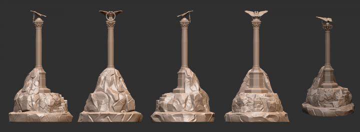 3d Памятник затопленным кораблям Севастополь
