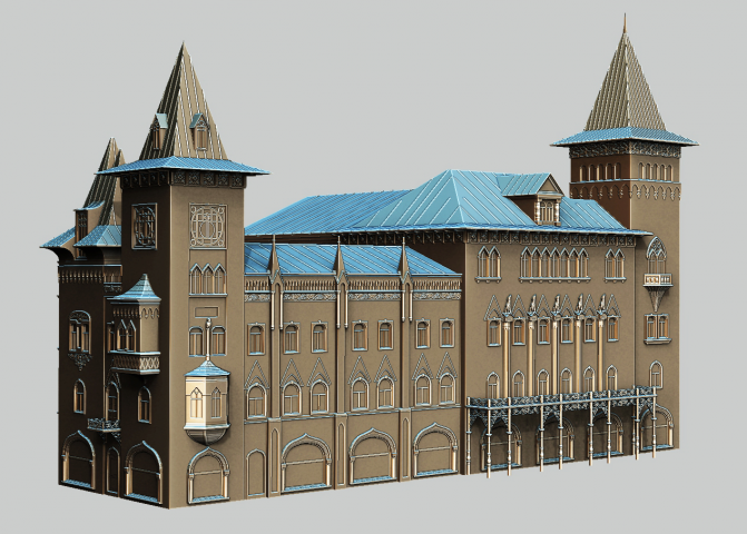 3D Саратовская консерватория