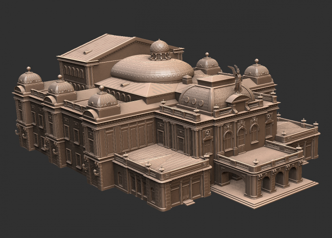 3D Омский драматический театр