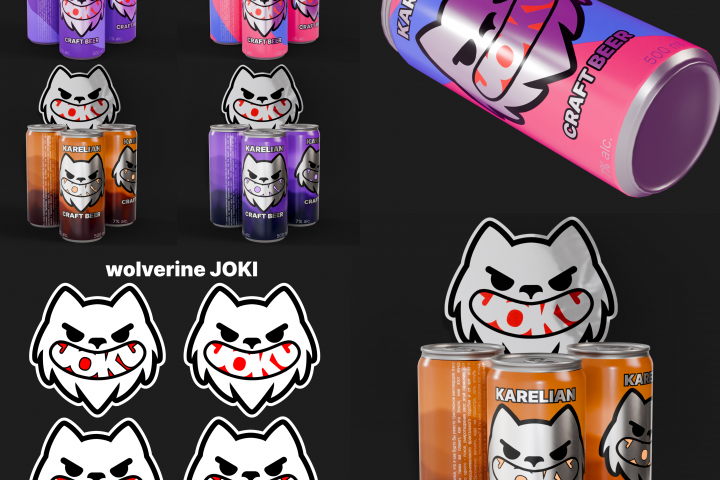 логотип для крафтовой пивоварни JOKI