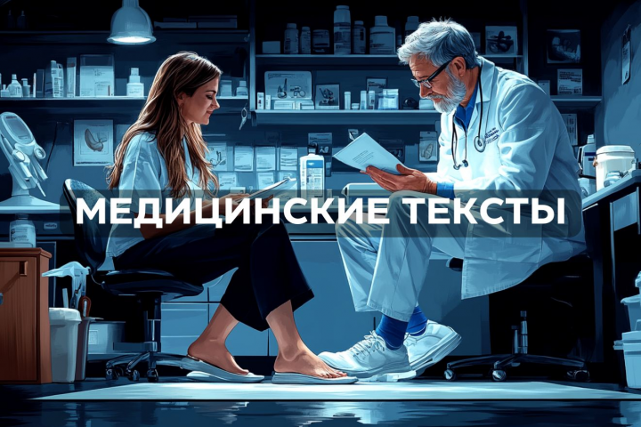 Создание лекций для института подологии