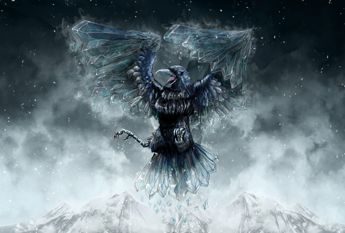 Ice raven