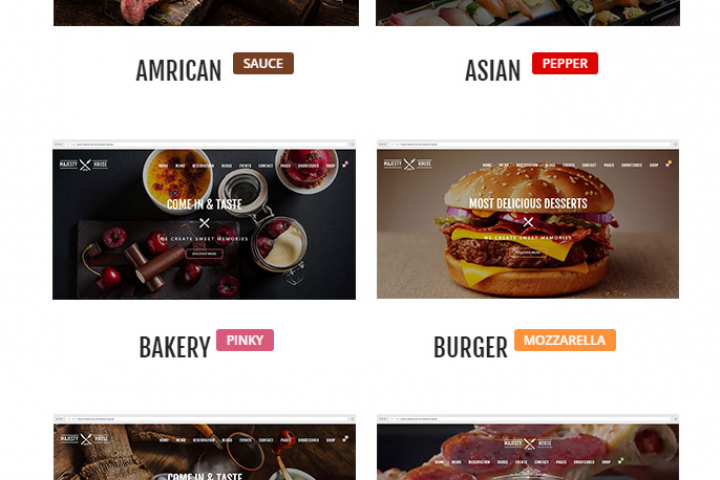Адаптивный HTML5-шаблон ресторана