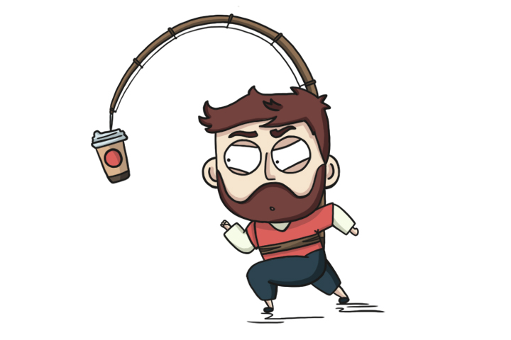 Стикеры для кофейни