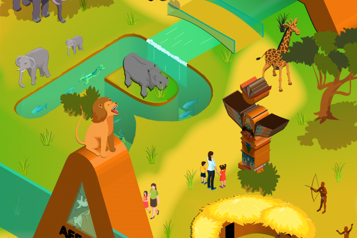 Реклама зоопарка