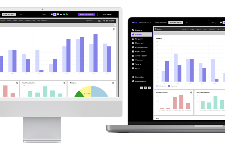 Панель управления «Targ»