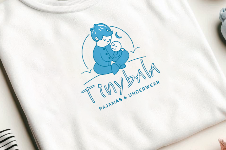 Логотип домашняя одежда