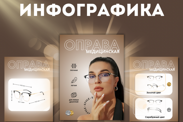 Карточка товара «Оправа женская»