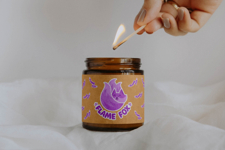 Flame Fox // Ароматические свечи