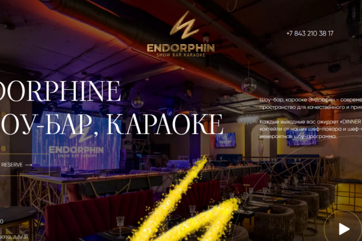 ENDORPHINE ШОУ-БАР, КАРАОКЕ
