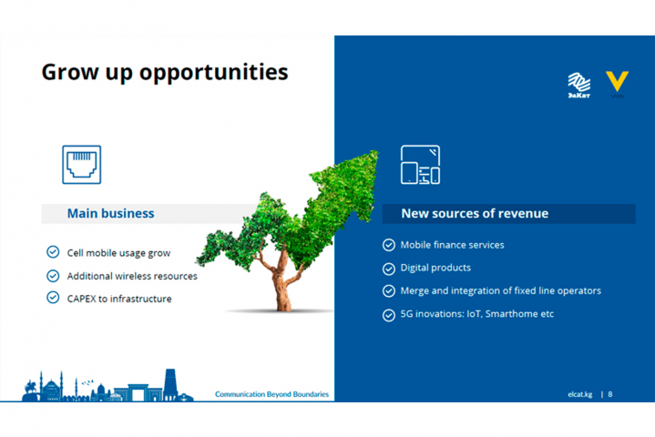 Презентация телекомуникационной компании