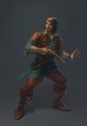 концепт пирата