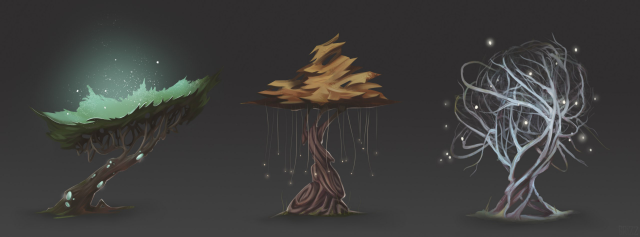 Концепт деревьев