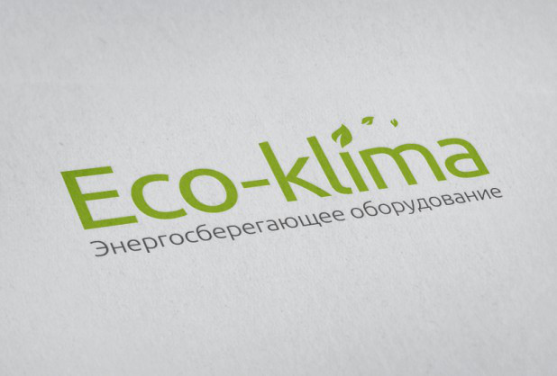 "Экологически чистый образ: Логотип для Eco-klima"