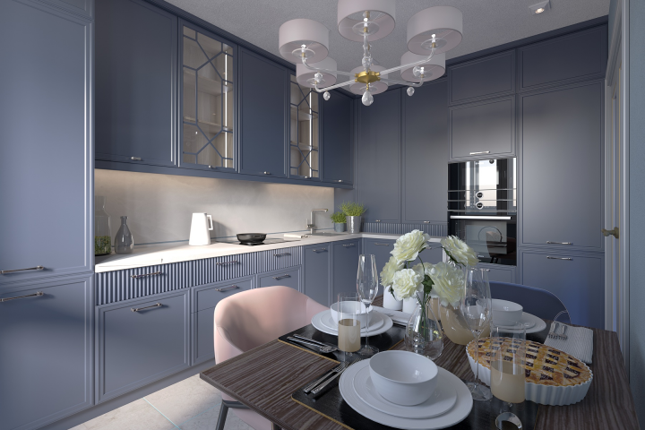 Часть интерьера в двухкомнатной квартире