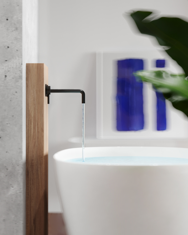 3D визуализация интерьера с ванной