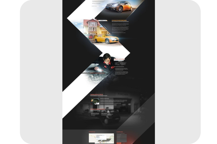 Дизайн лендинга