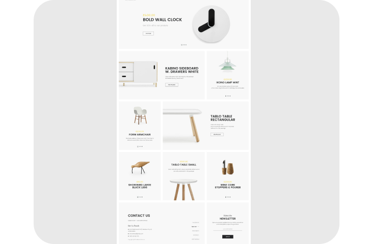 Дизайн лендинга