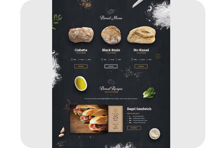 Дизайн лендинга