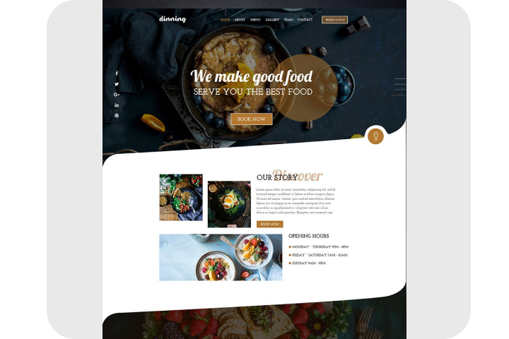 Дизайн лендинга