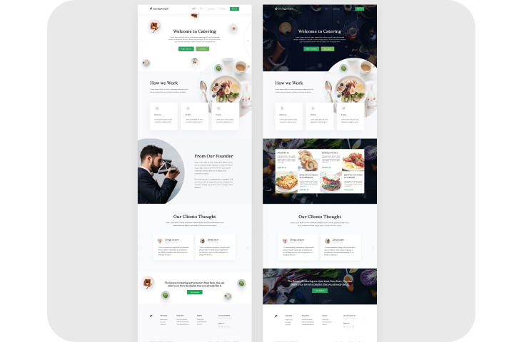 Дизайн лендинга