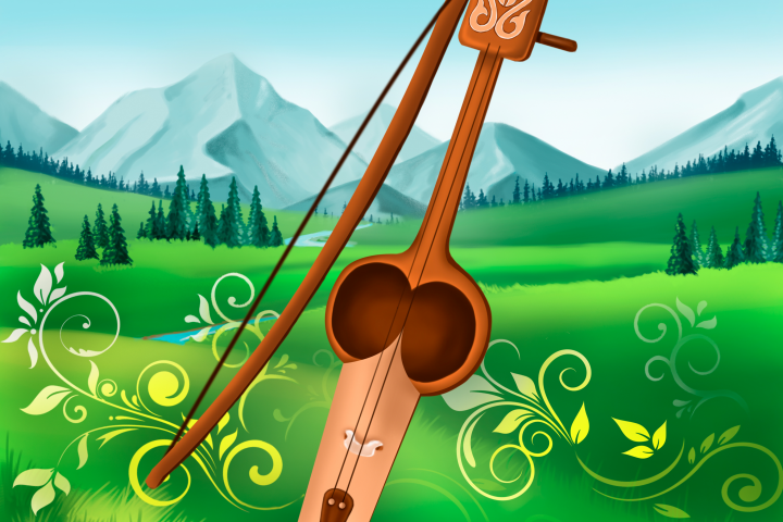 Музыкальный инструмент Кобыз