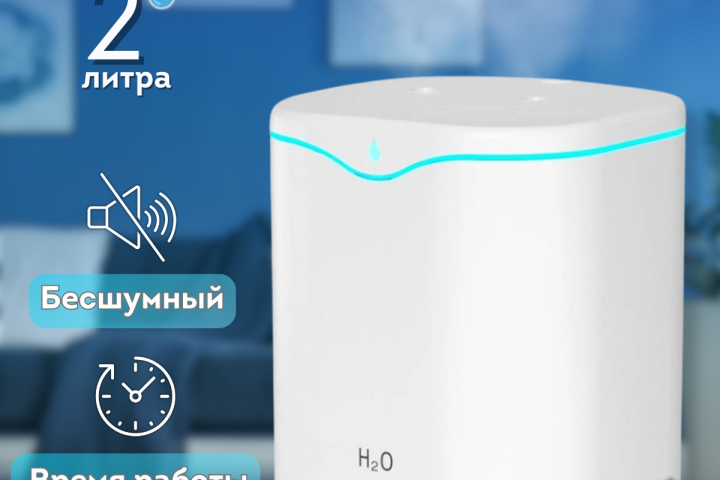 Карточка товара для WB. Увлажнитель воздуха