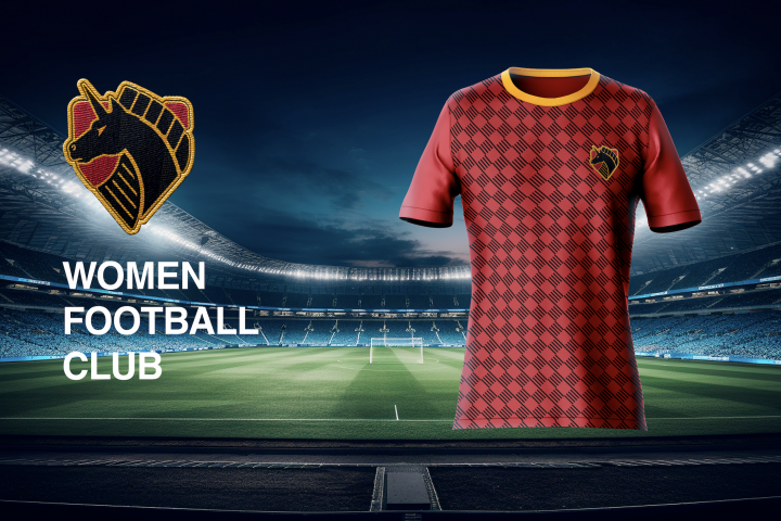 Дизайн формы для женской сборной по футболу, создание логотипа