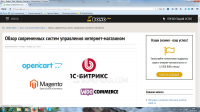 Обзор современных систем управления интернет-магазином