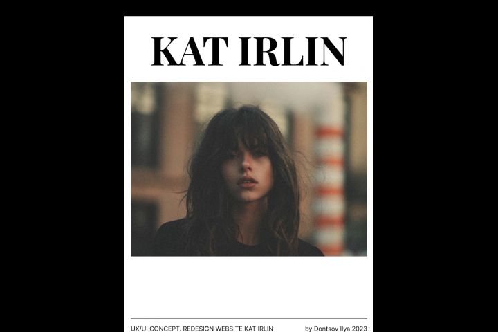 Сайт портфолио для фотографа