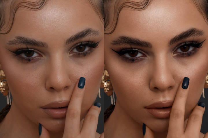 Бьюти ретушь