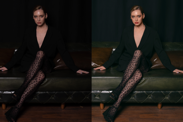 Ретушь ростовой фотографии