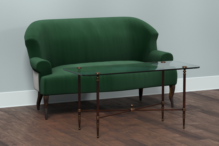 Моделирование дивана