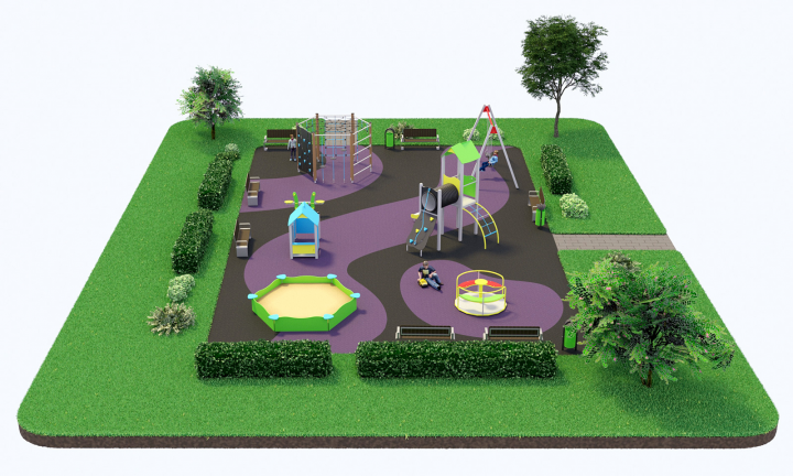 Проект детской площадки