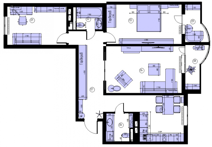 Планировка квартиры