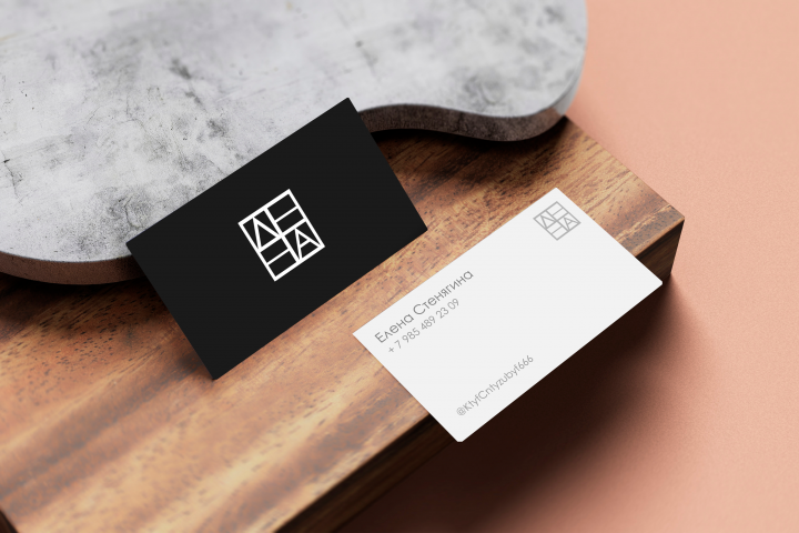 Дизайн визитки