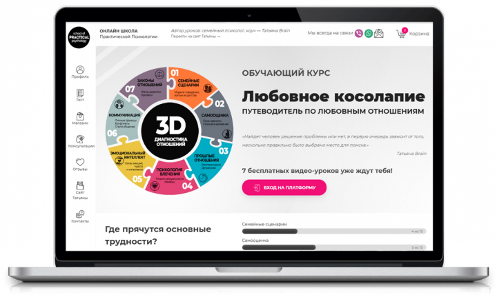 Онлайн школа психологии