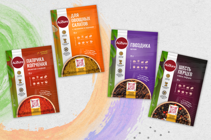 Дизайн упаковки пряностей и специй